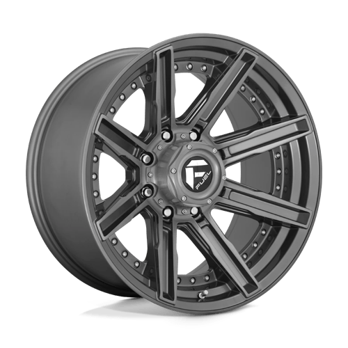 Fuel 1Pc D710 ROGUE PLATINUM Brushed Gun Metal Tinted Clear | 20x10 | 8x170 | -18 | 125.1mm