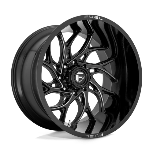 Fuel 1Pc D741 RUNNER Gloss Black Milled | 22x8.25 | 8x200 | +105 | 142mm