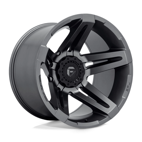 Fuel 1Pc D764 SFJ Matte Gun Metal | 22x14 | 5x5.0/5.5 | -75 | 87.1mm