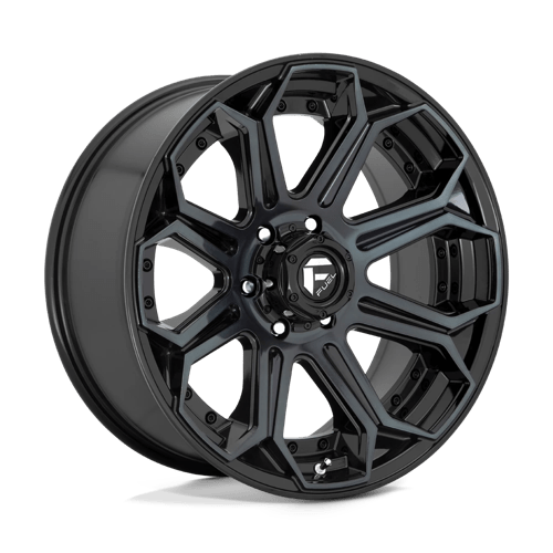 Fuel 1Pc D704 SIEGE Gloss Machined Double Dark Tint | 18x9 | 5x5.0 | +1 | 71.5mm
