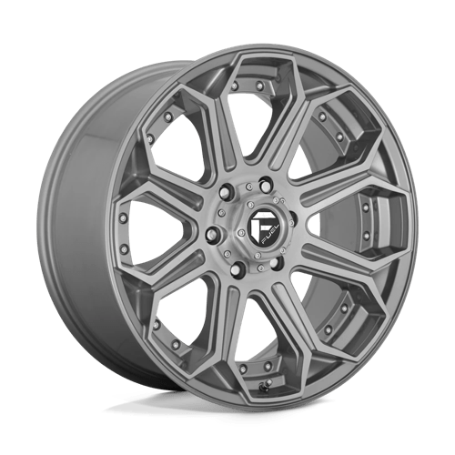 Fuel 1Pc D705 SIEGE Brushed Gun Metal Tinted Clear | 22x10 | 6x5.5 | -18 | 106.1mm