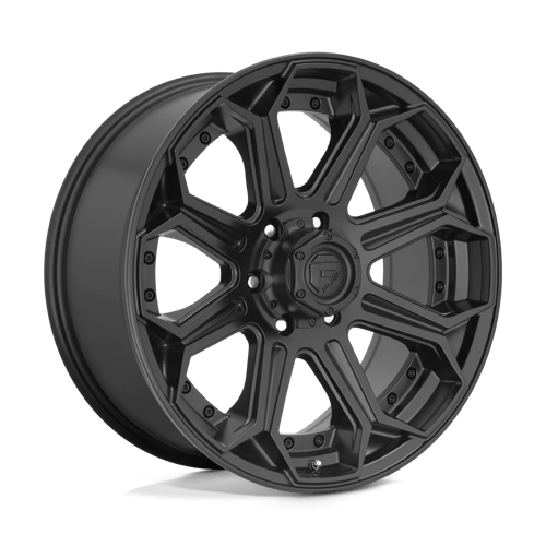 Fuel 1Pc D706 SIEGE Matte Black | 24x12 | 6x5.5 | -44 | 106.1mm