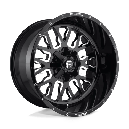 Fuel 1Pc D611 STROKE Gloss Black Milled | 20x12 | 5x5.5/150 | -43 | 110.1mm