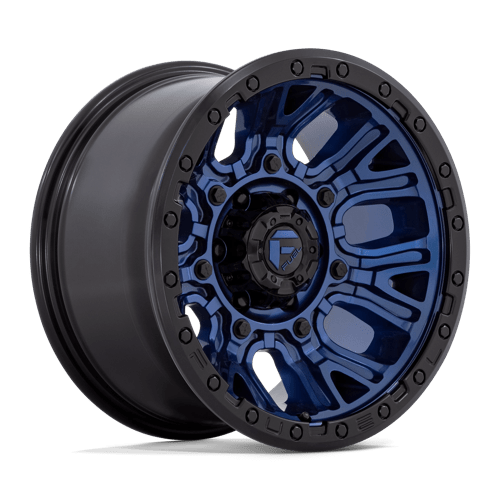 Fuel 1Pc D827 TRACTION Dark Blue W/ Black Ring | 17x9 | 6x5.5 | -12 | 106.1mm