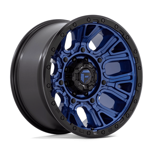 Fuel 1Pc D827 TRACTION Dark Blue W/ Black Ring | 20x10 | 8x6.5 | -18 | 125.1mm