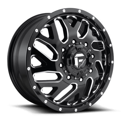 Fuel 1Pc D581 TRITON Gloss Black Milled | 22x8.25 | 8x210 | +105 | 154.3mm