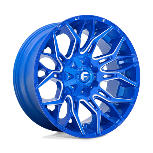 Fuel 1Pc D770 TWITCH Anodized Blue Milled | 22x10 | 8x170 | -18 | 125.1mm