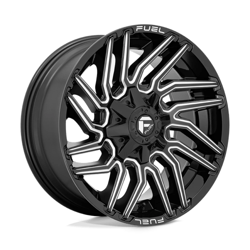 Fuel 1Pc D773 TYPHOON Gloss Black Milled | 22x12 | 8x170 | -44 | 125.1mm