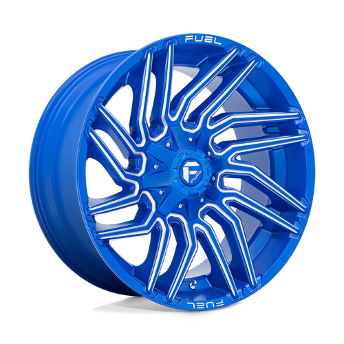 Fuel 1Pc D774 TYPHOON Anodized Blue Milled | 22x10 | 8x180 | -18 | 124.2mm