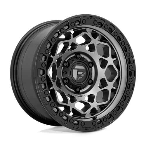 Fuel 1Pc D784 UNIT Gunmetal W/ Matte Black Ring | 17x9 | 6x5.5 | -12 | 106.1mm