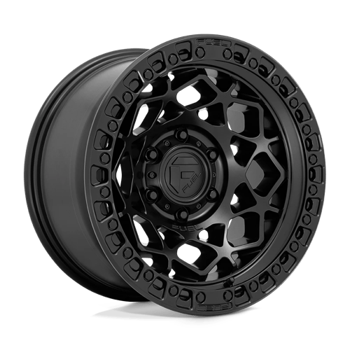 Fuel 1Pc D786 UNIT Matte Black W/ Matte Black Ring | 17x9 | 6x5.5 | -12 | 106.1mm
