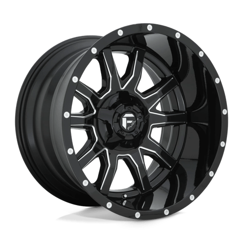 Fuel 1Pc D627 VANDAL Gloss Black Milled | 20x12 | 5x4.5/5.0 | -43 | 78.1mm