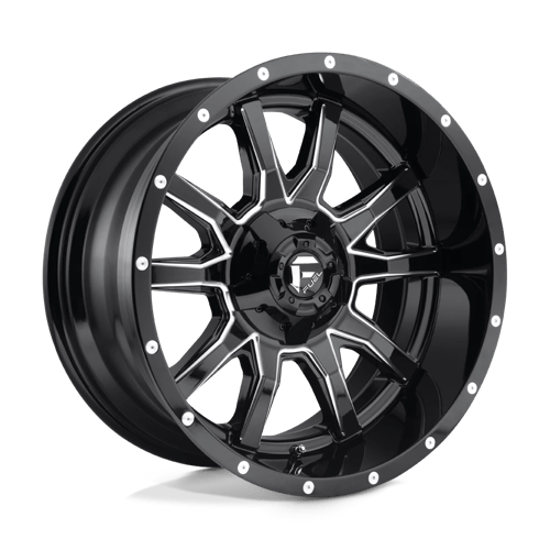 Fuel 1Pc D627 VANDAL Gloss Black Milled | 20x9 | 5x4.5/5.0 | +1 | 78.1mm