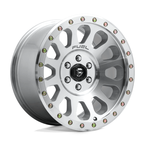 Fuel 1Pc D647 VECTOR Diamond Cut Machined W/ Clear Coat | 18x9 | 6x5.5 | +1 | 106.1mm