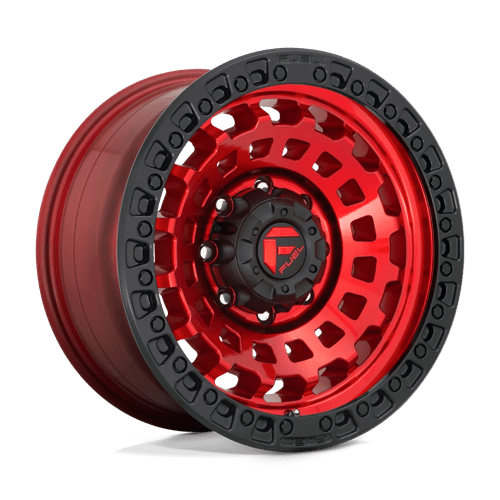Fuel 1Pc D632 ZEPHYR Candy Red Black Bead Ring | 20x9 | 6x5.5 | +1 | 106.1mm