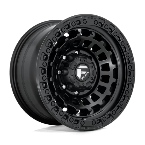 Fuel 1Pc D633 ZEPHYR Matte Black | 17x9 | 8x6.5 | -12 | 125.1mm