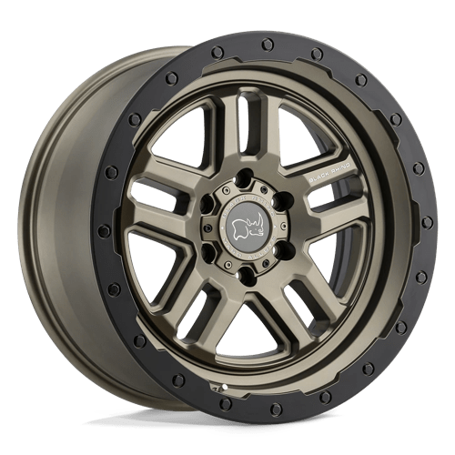 Black Rhino BARSTOW Matte Bronze W/ Matte Black Ring | 20x8.5 | 5x120 | +30 | 76.1mm