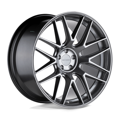 Beyern AUTOBAHN Gloss Gunmetal | 18x9.5 | 5x120 | +25 | 74.1mm