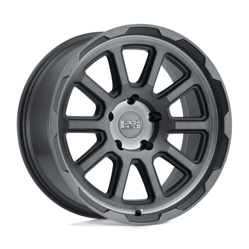 Black Rhino CHASE Brushed Gunmetal | 17x8 | 5x4.5 | +10 | 76.1mm