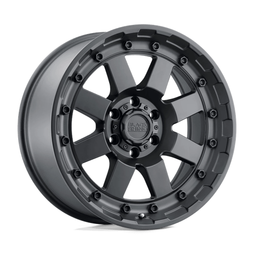 Black Rhino CLEGHORN Matte Black | 17x8.5 | 6x4.5 | +18 | 76.1mm