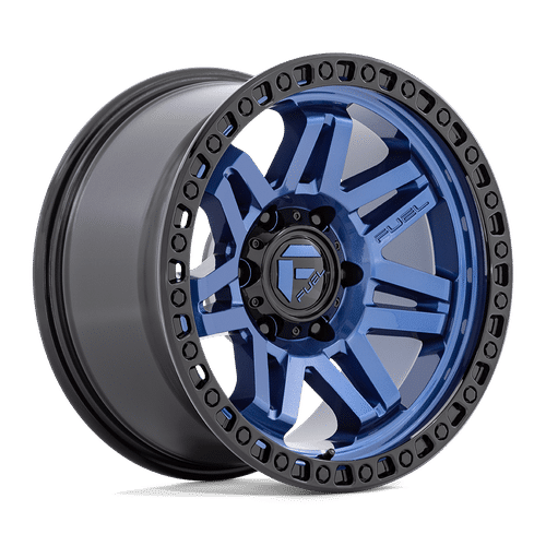 Fuel DARK BLUE WITH BLACK RING 17x9 6x139.7