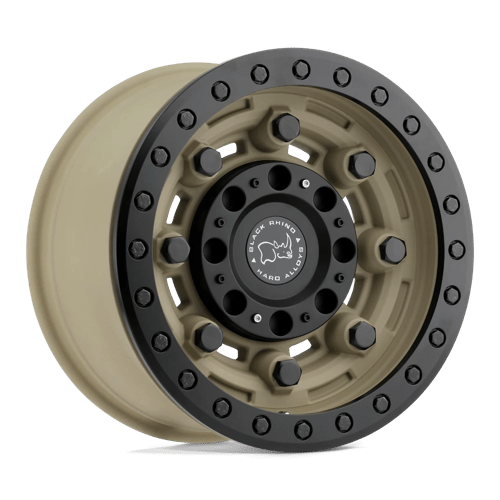 Black Rhino GARRISON BEADLOCK Desert W/ Matte Black Ring | 17x8.5 | 5x5.0 | -32 | 71.5mm