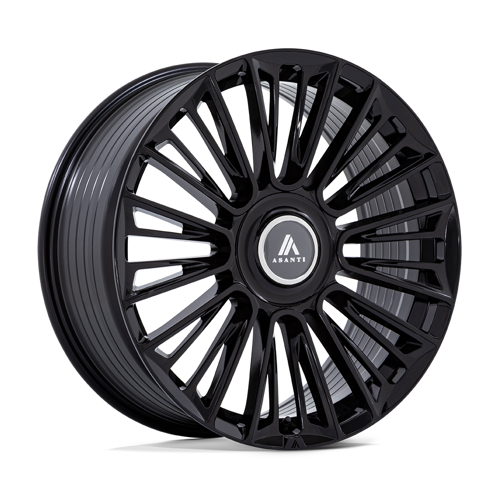 Asanti Black AB049 PREMIER Gloss Black | 26x10 | BLANK | +20 | 72.56mm