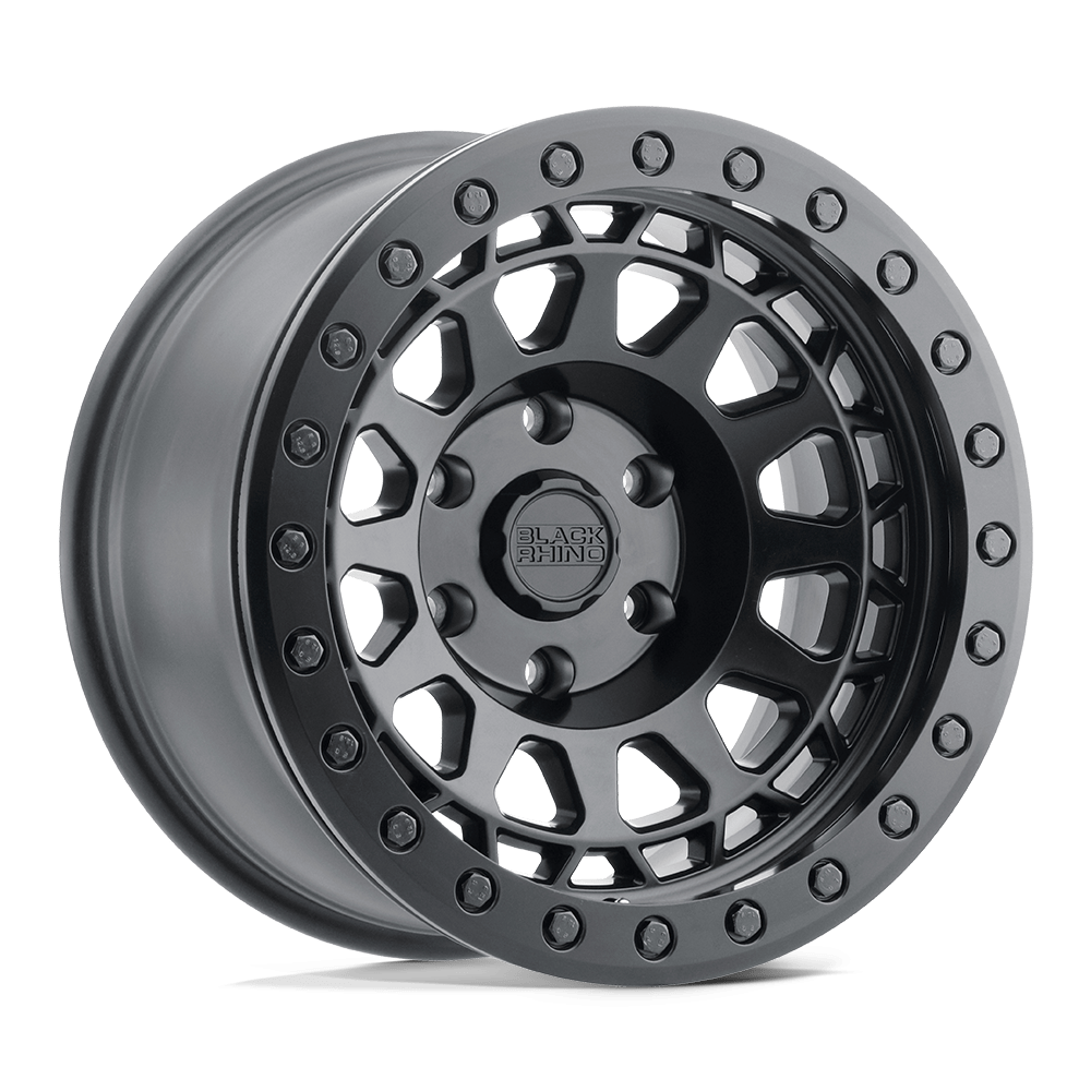 Black Rhino PRIMM BEADLOCK Matte Black W/ Brass Bolts | 17x8.5 | 6x135 | +0 | 87.1mm