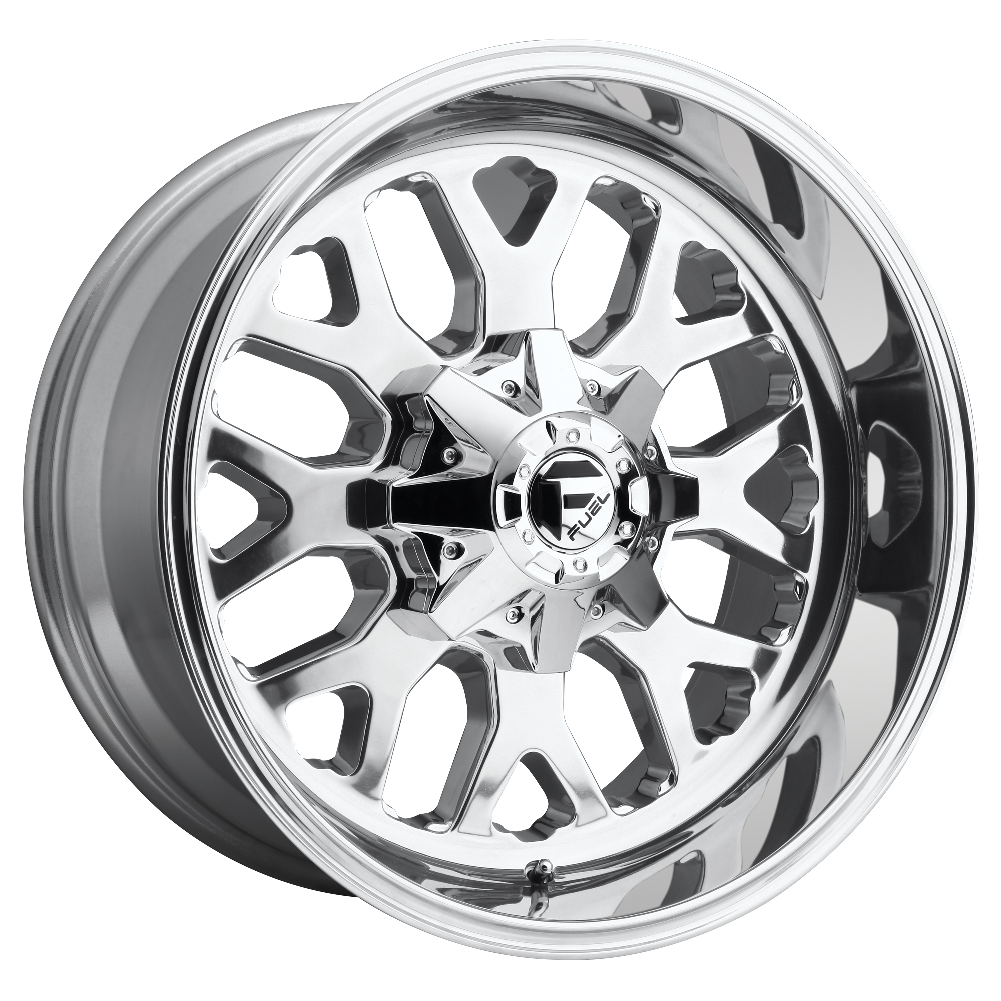 Fuel 1Pc D586 TITAN High Luster Polished | 20x12 | 5x4.5/5.0 | -43 | 78.1mm