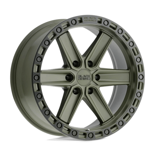 Black Rhino HENDERSON Olive Drab Green W/ Black Ring | 20x9.5 | 6x5.5 | -18 | 112.1mm