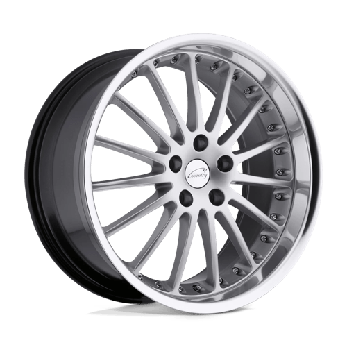 Coventry WHITLEY Hyper Silver W/ Mirror Cut Lip | 20x10 | 5x4.25 | +25 | 63.36mm