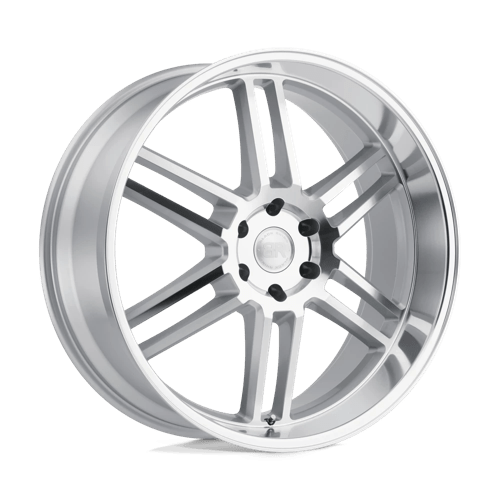 Black Rhino KATAVI Silver W/ Mirror-Cut Face | 20x9 | 5x5.0 | +30 | 71.5mm