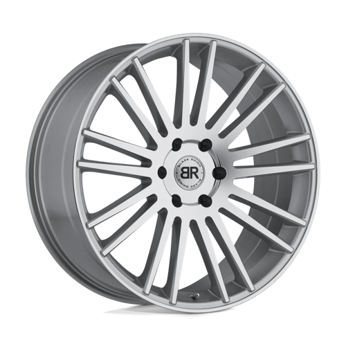 Black Rhino KRUGER Silver W/ Mirror-Cut Face | 22x9.5 | 6x5.5 | +10 | 112.1mm