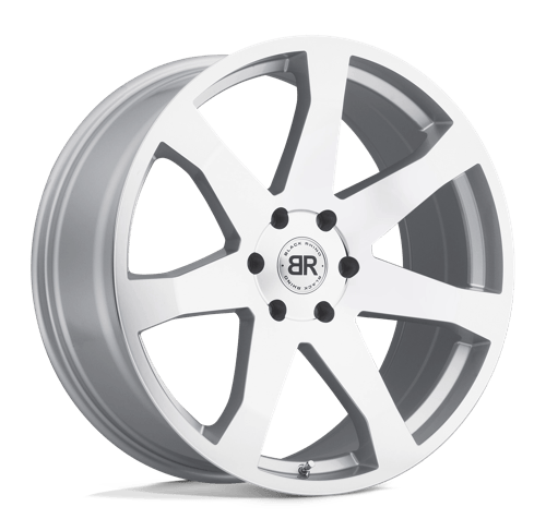 Black Rhino MOZAMBIQUE Silver W/ Mirror Cut Face | 18x8.5 | 6x5.5 | +0 | 112.1mm