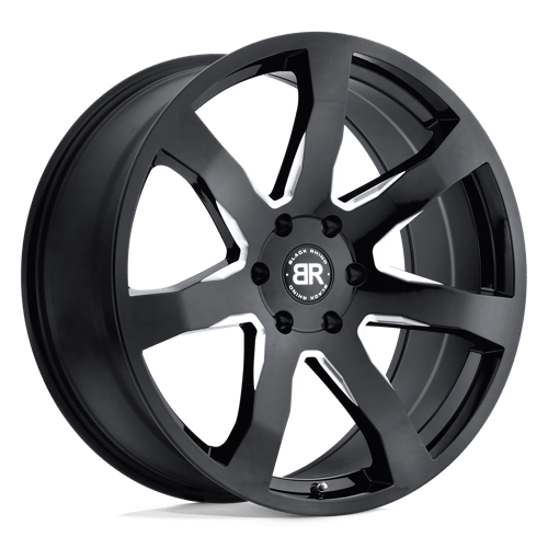 Black Rhino MOZAMBIQUE Gloss Black & Milled | 20x8.5 | 6x135 | +30 | 87.1mm