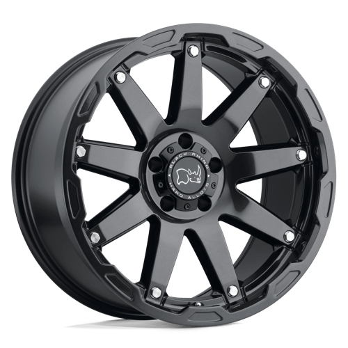 Black Rhino OCEANO Gloss Gun Black W/ Stainless Bolts | 20x12 | 5x5.0 | -44 | 71.5mm