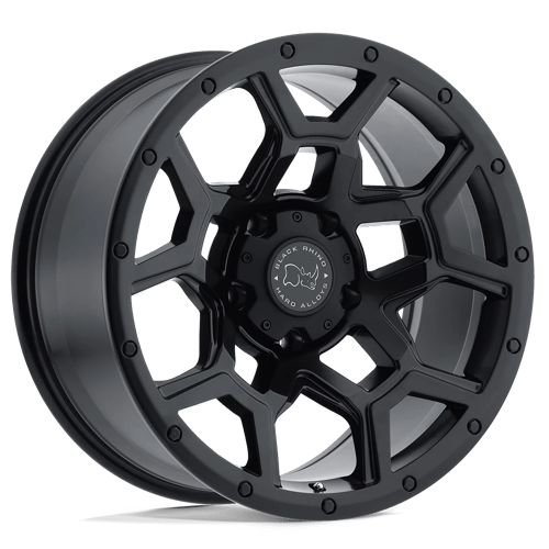 Black Rhino OVERLAND Matte Black | 17x8 | 5x120 | +35 | 76.1mm