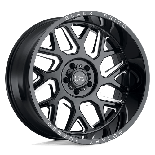 Black Rhino REAPER Gloss Black & Milled | 22x11.5 | 5x5.0 | -44 | 71.5mm