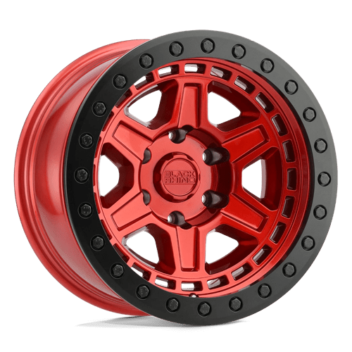Black Rhino RENO Candy Red W/ Black Ring & Bolts | 20x9.5 | 5x5.0 | +0 | 71.5mm