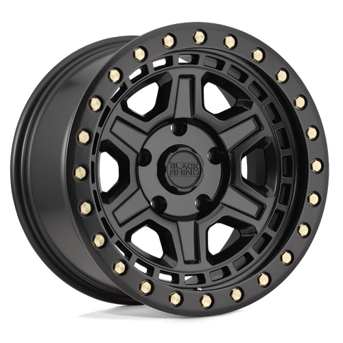 Black Rhino RENO Matte Black W/ Brass Bolts | 20x9.5 | 5x5.0 | +0 | 71.5mm