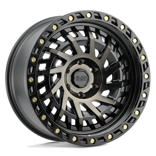 Black Rhino SHREDDER Matte Black W/ Machined Dark Tint | 17x9 | 6x135 | +0 | 87.1mm