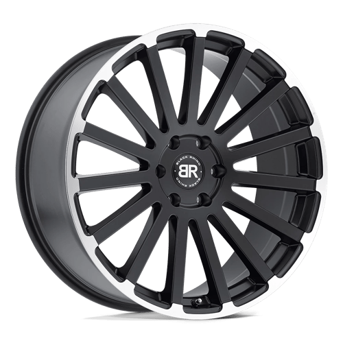 Black Rhino SPEAR Matte Black W/ Matte Machined Edge | 20x9 | 6x135 | +30 | 87.1mm