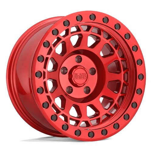 Black Rhino PRIMM Candy Red W/ Black Bolts | 17x9 | 5x5.5 | +0 | 78.1mm