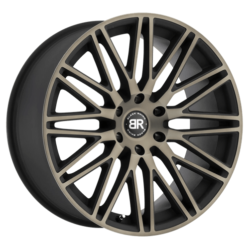 Black Rhino ZULU Matte Black W/ Machined Face & Dark Matte Tint | 22x10 | 6x135 | +30 | 87.1mm