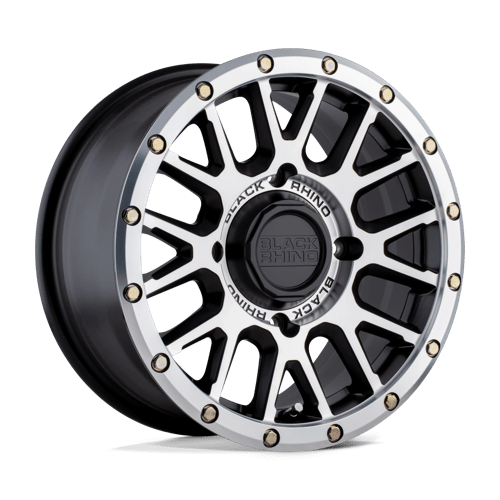 Black Rhino Powersports LA PAZ UTV Semi Gloss Black W/ Machined Face | 14x7 | 4x156 | +51 | 132mm