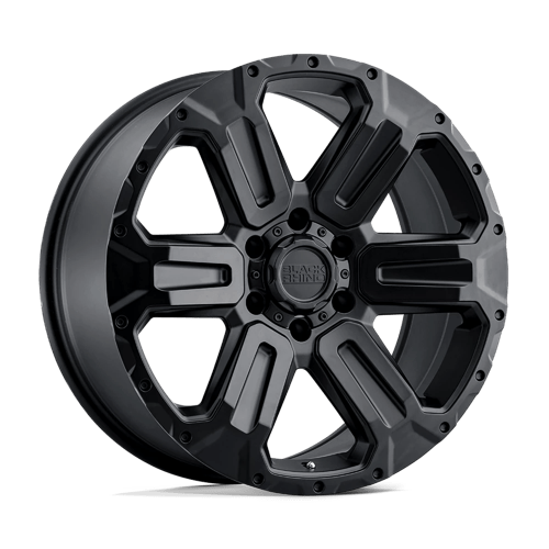 Black Rhino WANAKA Matte Black | 17x8.5 | 5x4.5 | +35 | 76.1mm