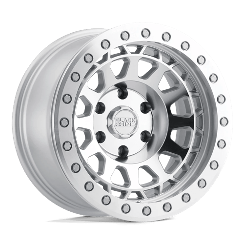 Black Rhino PRIMM Silver W/ Mirror Face & Machined Ring | 18x9.5 | 5x5.0 | -18 | 71.5mm