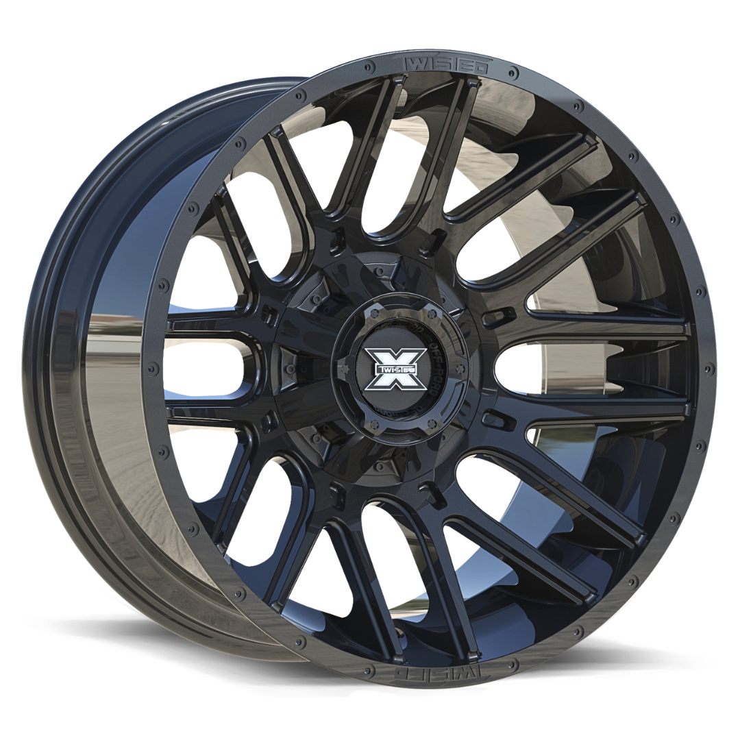 TWISTED OFF-ROAD TW3 20x9.0 Gloss Black 12 8x165.1/8x180 0.0 TWTW31209191211