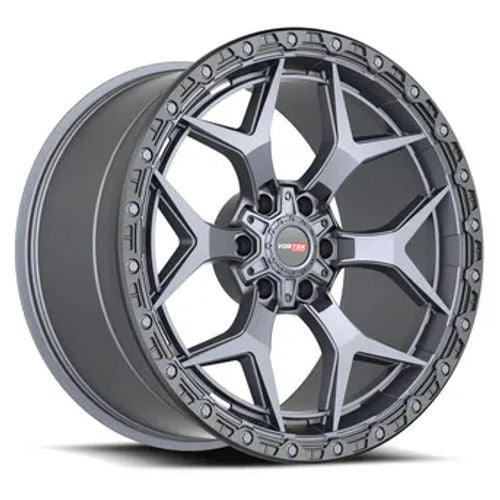 VORTEK VRT-603 20x10.0 Matte Titanium Black Bead Ring -24 6x135/6x139.7 106.1 603201057-24MTB