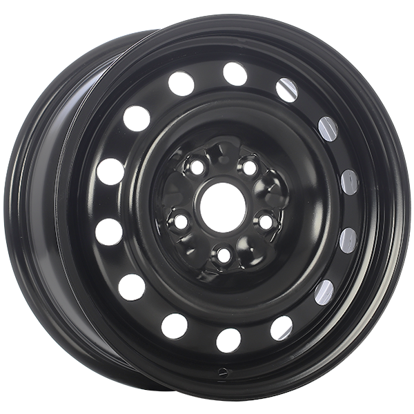 RNB STEEL WHEEL 16x6.5 Black E-Coating 45 5x112 57.1 RNB16020B